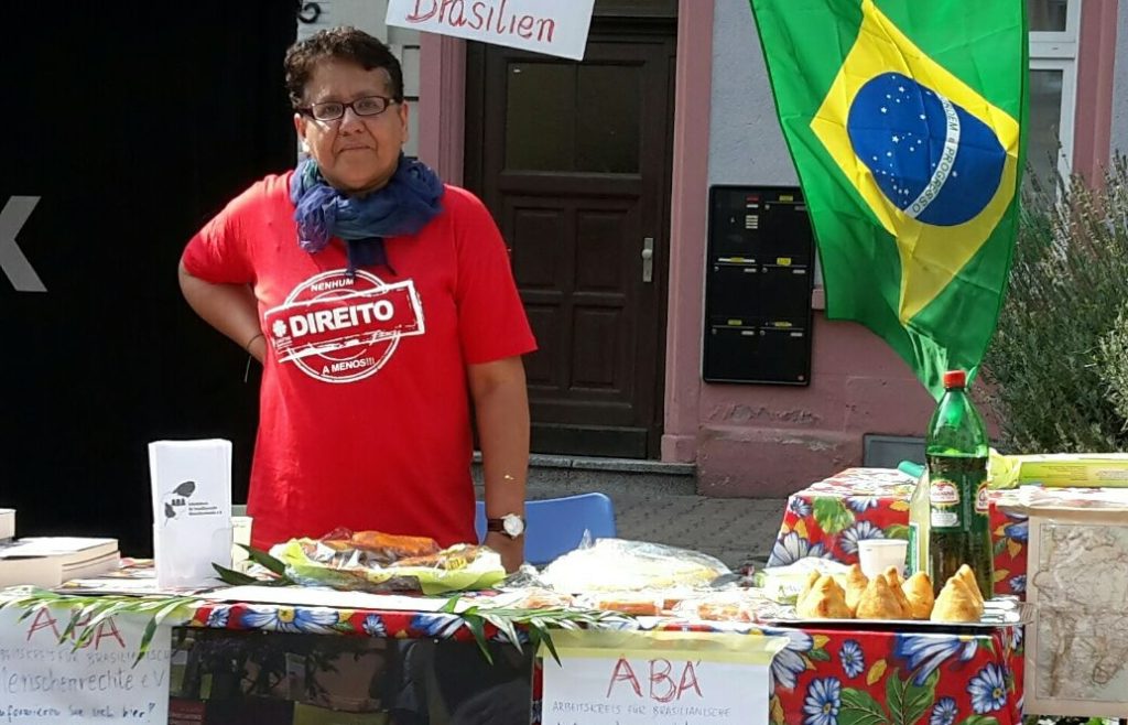 ABÁ- Arbeitskreis für brasilianische Menschenrechte na 34a. festa de rua de Frankfurt