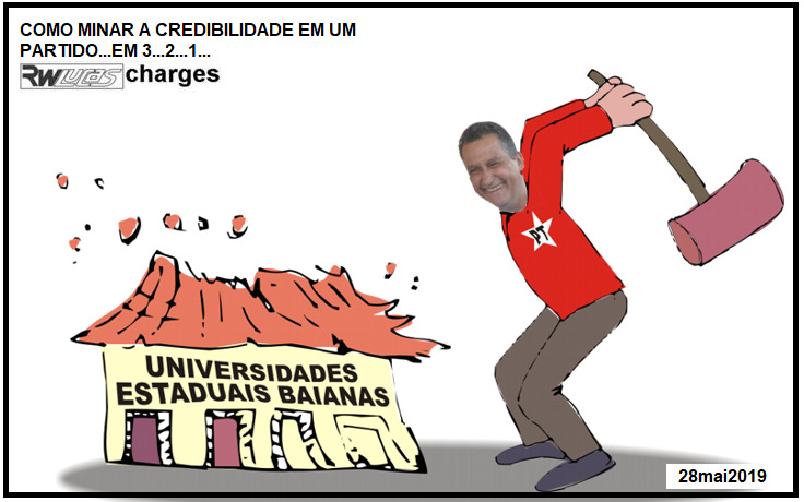 Rui Costa recusa-se a negociar com os grevistas das universidades estaduais da Bahia