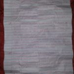 Carta que denúncia irregularidades na Penitenciária de Mairinque
