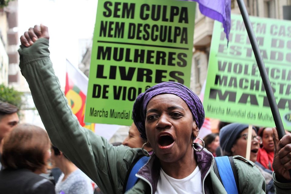 Helena Nogueira, seguiremos em marcha até que todas sejamos livres! Foto: Marta Baião