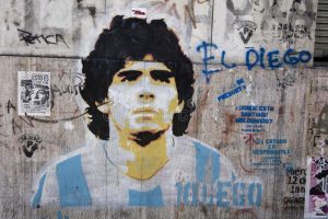 Grafite de Maradona