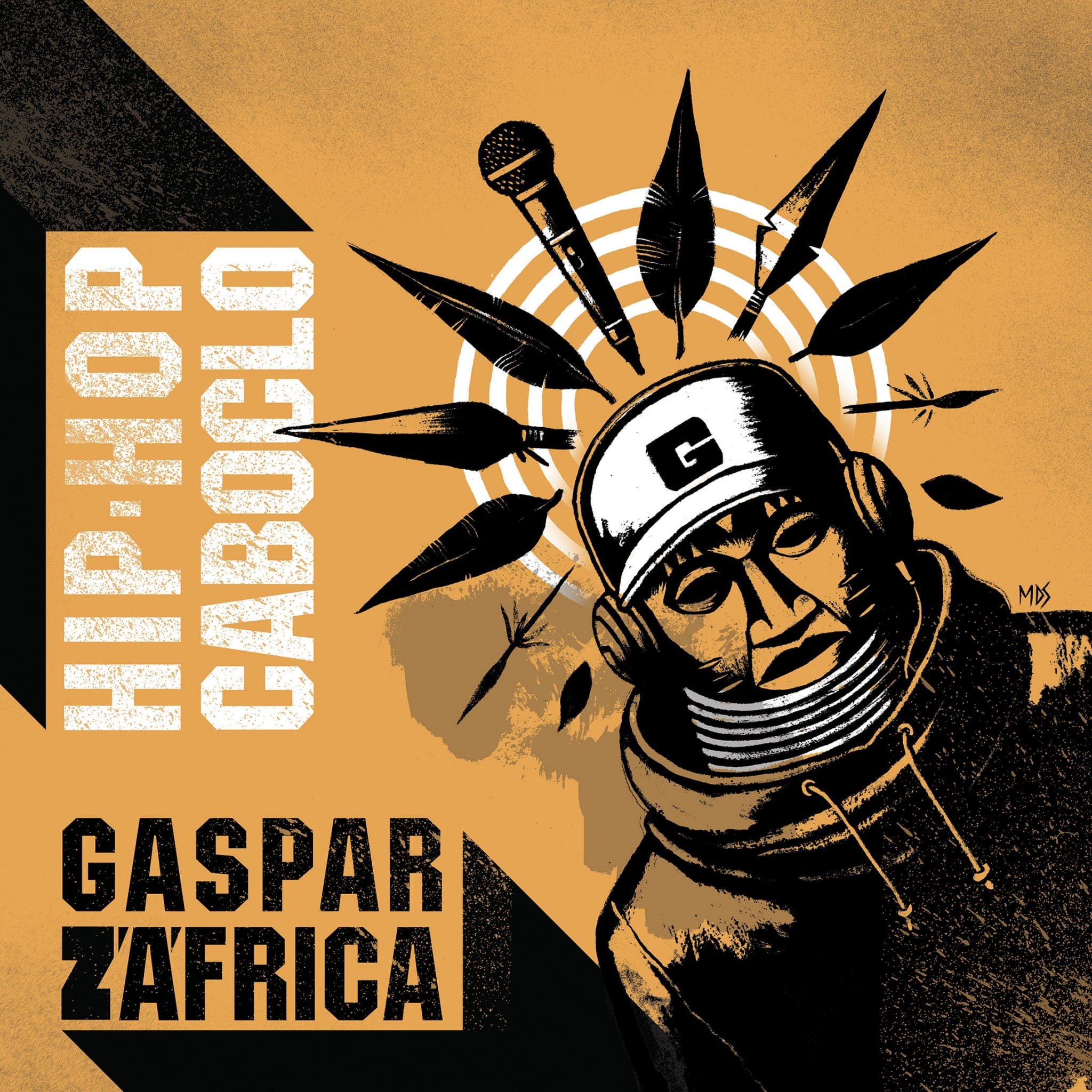 Capa do disco Hip-Hop Caboclo, Gaspar Z'África