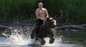 Isso é uma fotomontagem! Chamar Putin de louco, gângster, psicopata, assassino etc. é perder de vista a complexidade do conflito