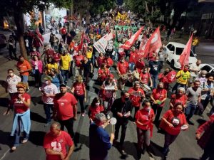 Manifestação em Belo Horizonte