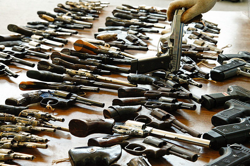 Armas a disposição da população [Foto: Herick Pereira/TJAM]