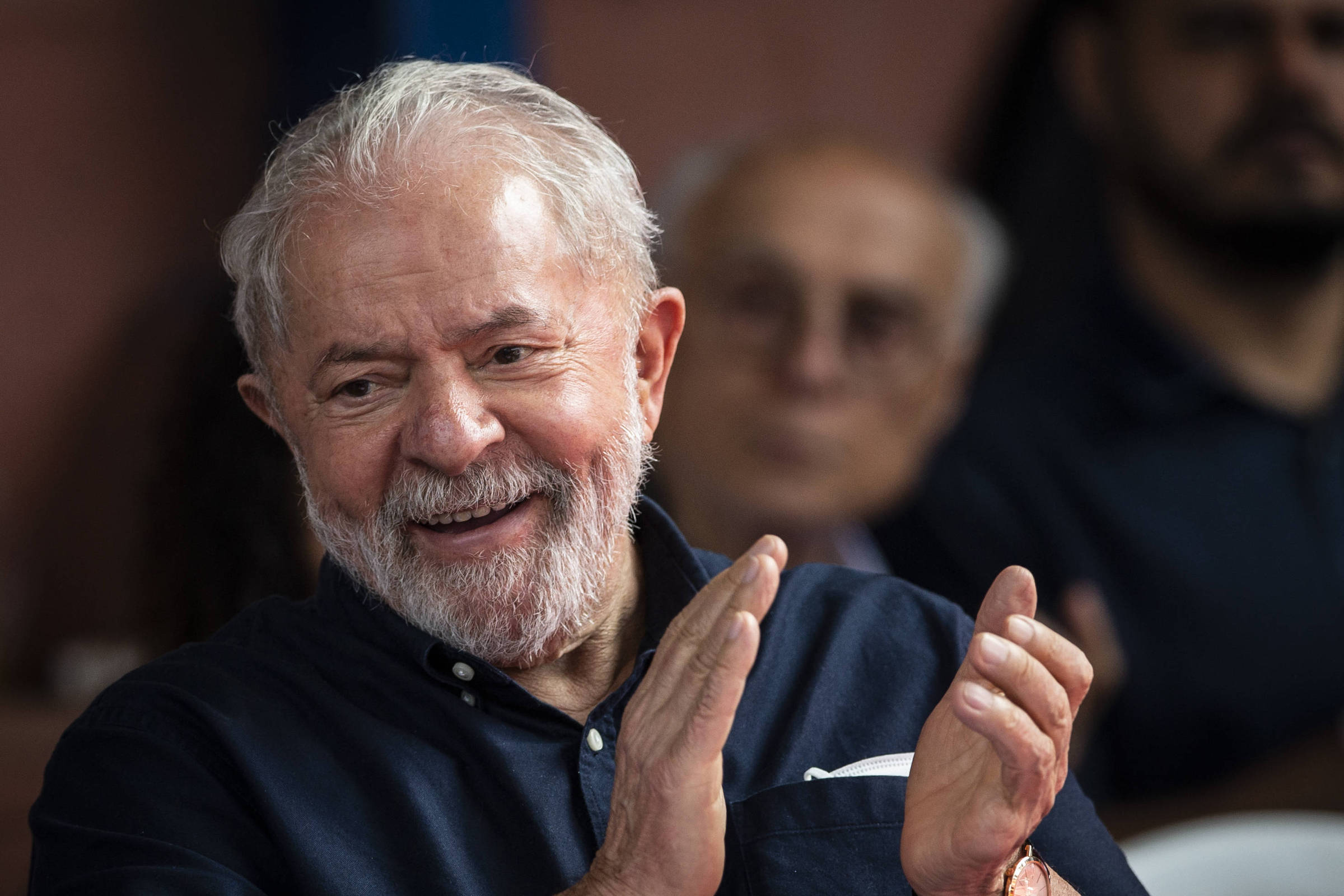 Lula em encontro com jovens de Heliópolis - Foto: Bruno Santos