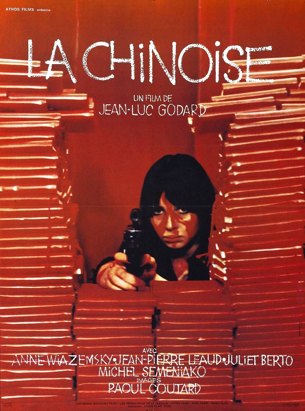 Cartaz do filme "A Chinesa", de Jean-Luc Godard - Foto: Divulgação