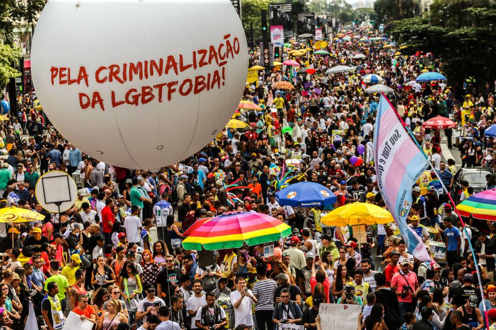 20ª edição da Parada do Orgulho LGBT de São Paulo - Foto: Paulo Pinto