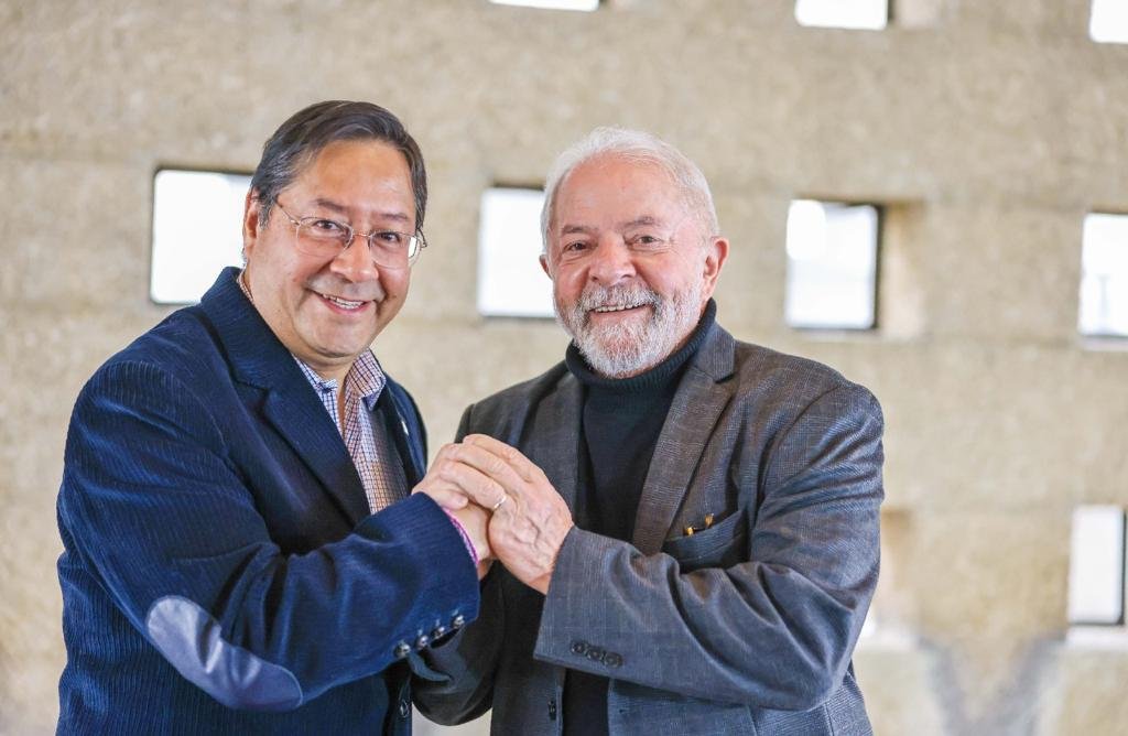 Lula e Luis Arce, presidente da Bolívia / Foto: Ricardo Stuckert