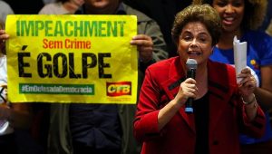 Dilma em discurso