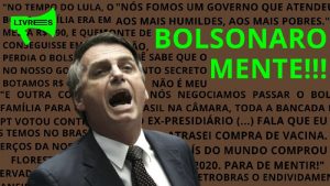 Bolsonaro mente - Foto: reprodução