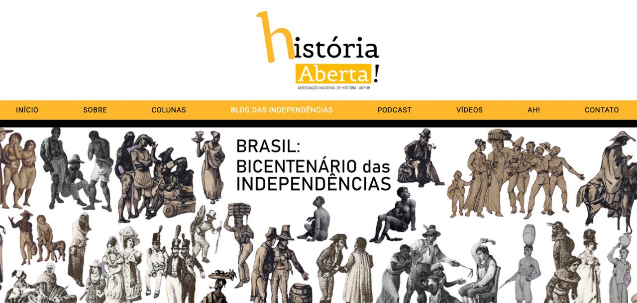 Capa do Blog das Independências
