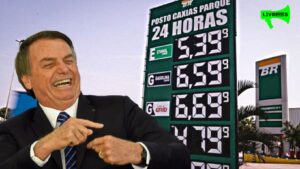 Governo Bolsonaro foi responsável pelo aumento da gasolina - Foto: Reprodução