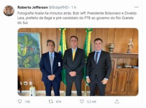Amigos para sempre: Bolsonaro e Roberto Jefferson
