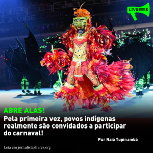 povos indígenas no carnaval